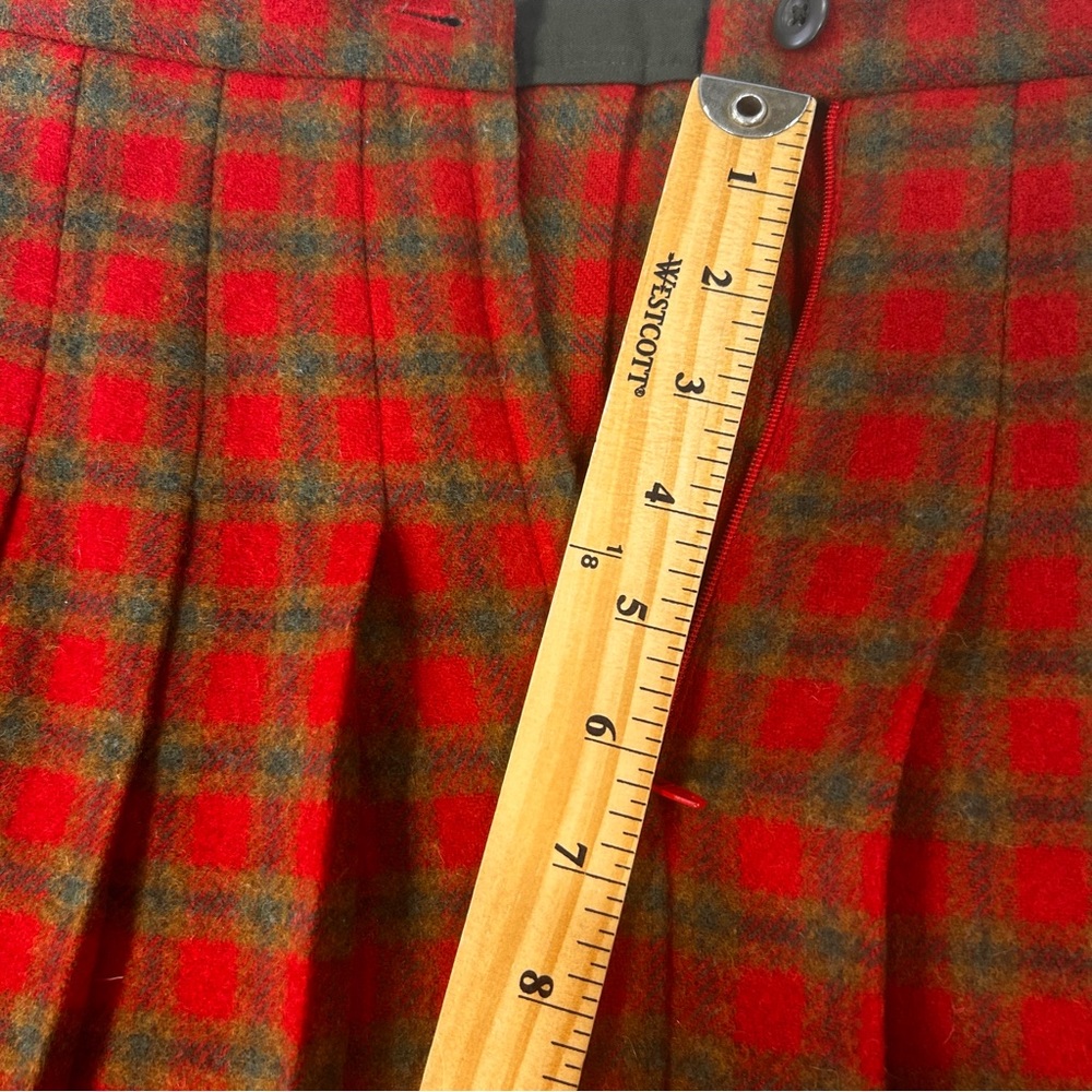 Abercrombie & Fitch vintage Y2k Plaid Schoolgirl Academia Mini Skirt NEW sz M/6 - Picture 7 of 14